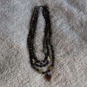Three tiered necklace